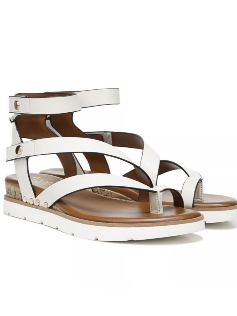 Franco Sarto Women's Daven Gladiator Sandal Size 6W